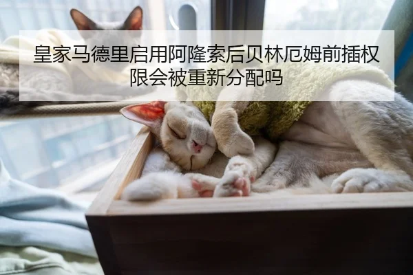 皇家马德里启用阿隆索后贝林厄姆前插权限会被重新分配吗